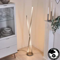 Lampadaire Concord LED Argenté, 1 lumière
