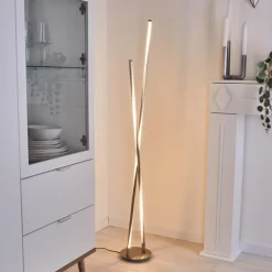 Lampadaire Concord LED Argenté, 1 lumière