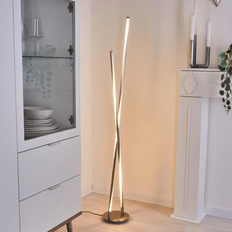 Lampadaire Concord LED Argenté, 1 lumière
