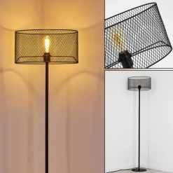 Lampadaire Conewago Noir, 1 lumière