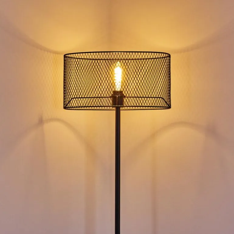 Lampadaire Conewago Noir, 1 lumière