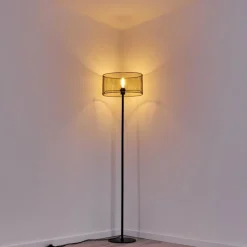 Lampadaire Conewago Noir, 1 lumière