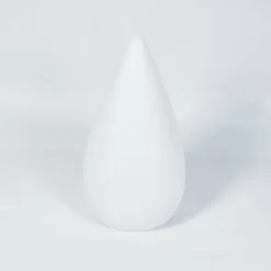Lampadaire d'extérieur Bouilli LED Blanc, 1 lumière, Télécommandes, Changeur de couleurs