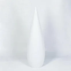 Lampadaire d'extérieur Bouilli LED Blanc, 1 lumière, Télécommandes, Changeur de couleurs
