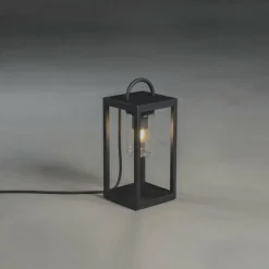 Lampadaire d'extérieur Konstsmide Bologna Noir, 1 lumière