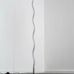 Lampadaire Dillon LED Nickel mat, 1 lumière