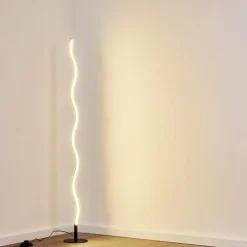 Lampadaire Dillon LED Noir, 1 lumière