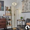 Lampadaire Donna LED Laiton, 2 lumières