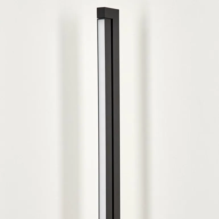 Lampadaire Dubuisson LED Anthracite, 1 lumière, Télécommandes