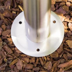 Lampadaire extérieur Elima Acier inoxydable, 1 lumière