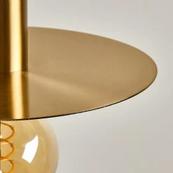 Lampadaire Faido Laiton, 1 lumière