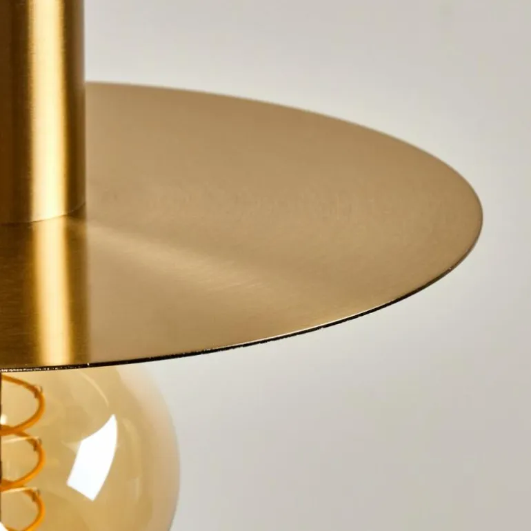 Lampadaire Faido Laiton, 1 lumière
