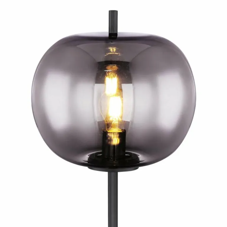 Lampadaire Globo BLACKY Noir, 1 lumière