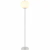 Lampadaire Globo BLACKY Nickel mat, 1 lumière