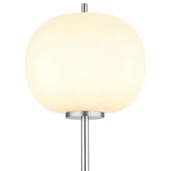 Lampadaire Globo BLACKY Nickel mat, 1 lumière
