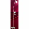 Lampadaire Globo ELLIOTT Nickel mat, 1 lumière