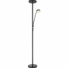 Lampadaire Globo ERNST LED Noir, 1 lumière
