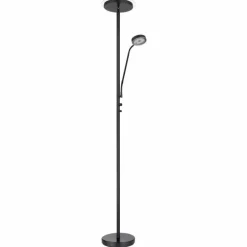 Lampadaire Globo ERNST LED Noir, 1 lumière