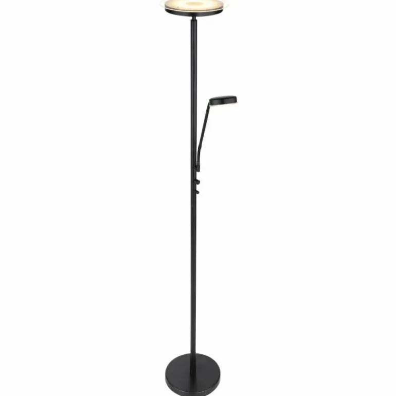 Lampadaire Globo ERNST LED Noir, 1 lumière