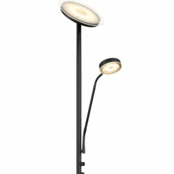 Lampadaire Globo ERNST LED Noir, 1 lumière
