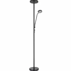 Lampadaire Globo ERNST LED Noir, 1 lumière