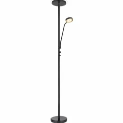 Lampadaire Globo ERNST LED Noir, 1 lumière