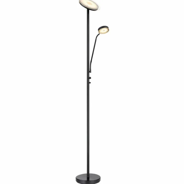 Lampadaire Globo ERNST LED Noir, 1 lumière