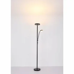 Lampadaire Globo ERNST LED Noir, 1 lumière