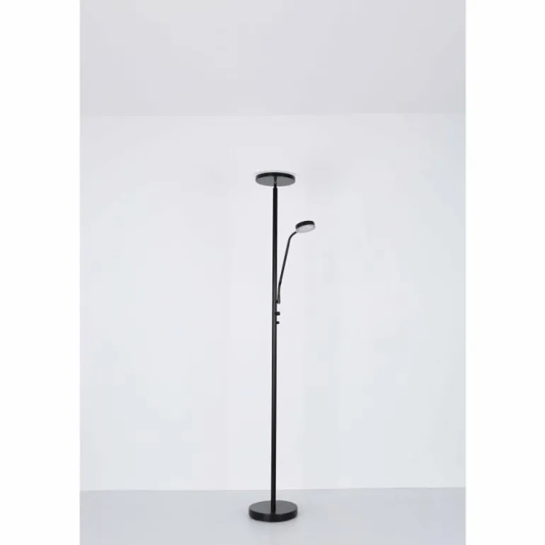 Lampadaire Globo ERNST LED Noir, 1 lumière