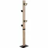Lampadaire Globo JOYA LED Noir, 4 lumières