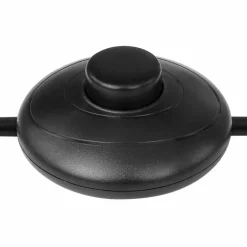 Lampadaire Globo RIHA LED Laiton, Noir, 6 lumières