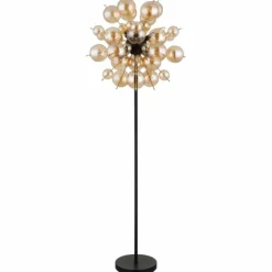 Lampadaire Globo UDO Noir, 6 lumières