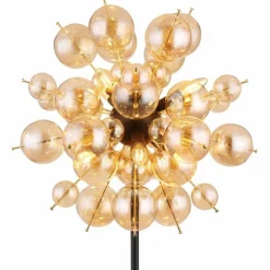 Lampadaire Globo UDO Noir, 6 lumières