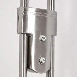 Lampadaire Gulkana LED Nickel mat, 2 lumières