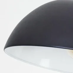 Lampadaire Hallsta Chrome, Noir, 1 lumière
