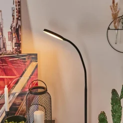 Lampadaire Haltia LED Noir, 1 lumière