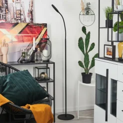 Lampadaire Haltia LED Noir, 1 lumière