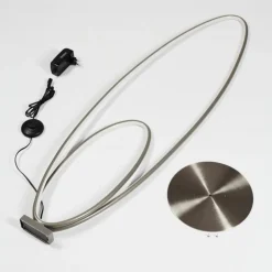 Lampadaire Harpeth LED Gris, 1 lumière