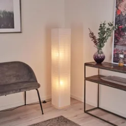 Lampadaire Hauhui Noir, 2 lumières