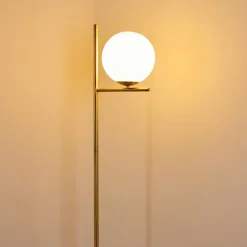 Lampadaire Hogatza Laiton, 1 lumière