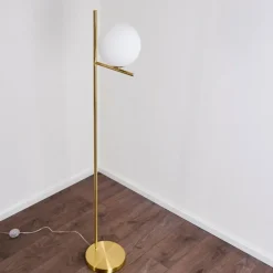 Lampadaire Hogatza Laiton, 1 lumière