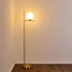 Lampadaire Hogatza Laiton, 1 lumière