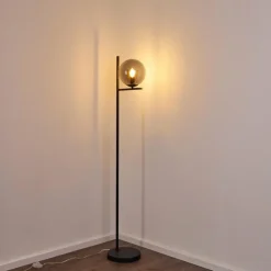 Lampadaire Hogatza Noir, 1 lumière
