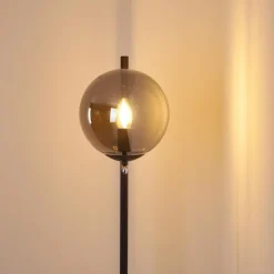 Lampadaire Hogatza Noir, 1 lumière