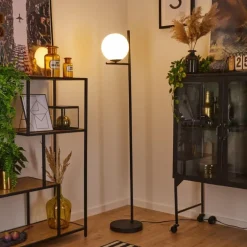 Lampadaire Hogatza Noir, 1 lumière