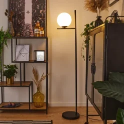 Lampadaire Hogatza Noir, 1 lumière