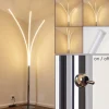 Lampadaire Horpmaal LED Chrome, 3 lumières