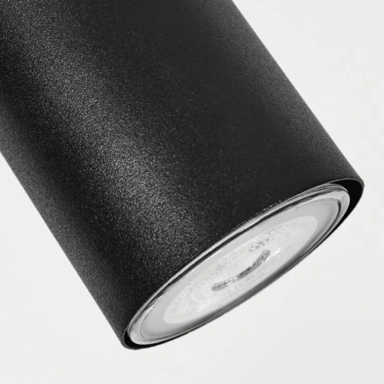 Lampadaire Javel Chrome, Noir, 3 lumières