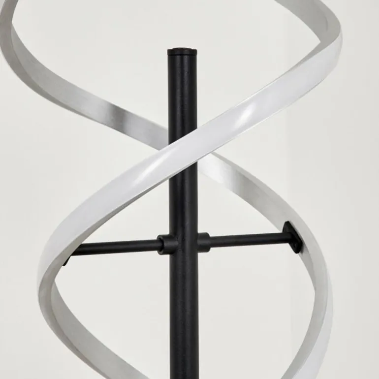 Lampadaire Khovet LED Noir, 1 lumière