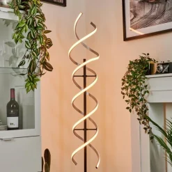 Lampadaire Khovet LED Noir, 1 lumière